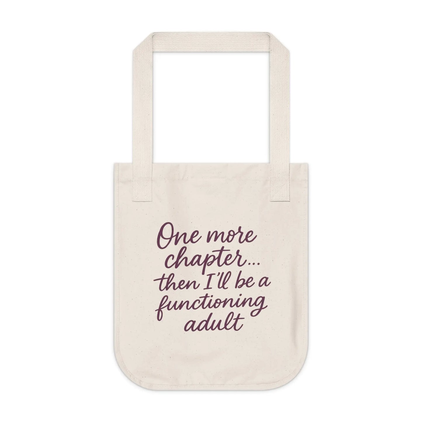 Literary Quote Tote Bag, Eco-Friendly Bag, Book Lover Gift, Casual Shopper Tote, Reading Accessory, Organic Canvas Bag Printify