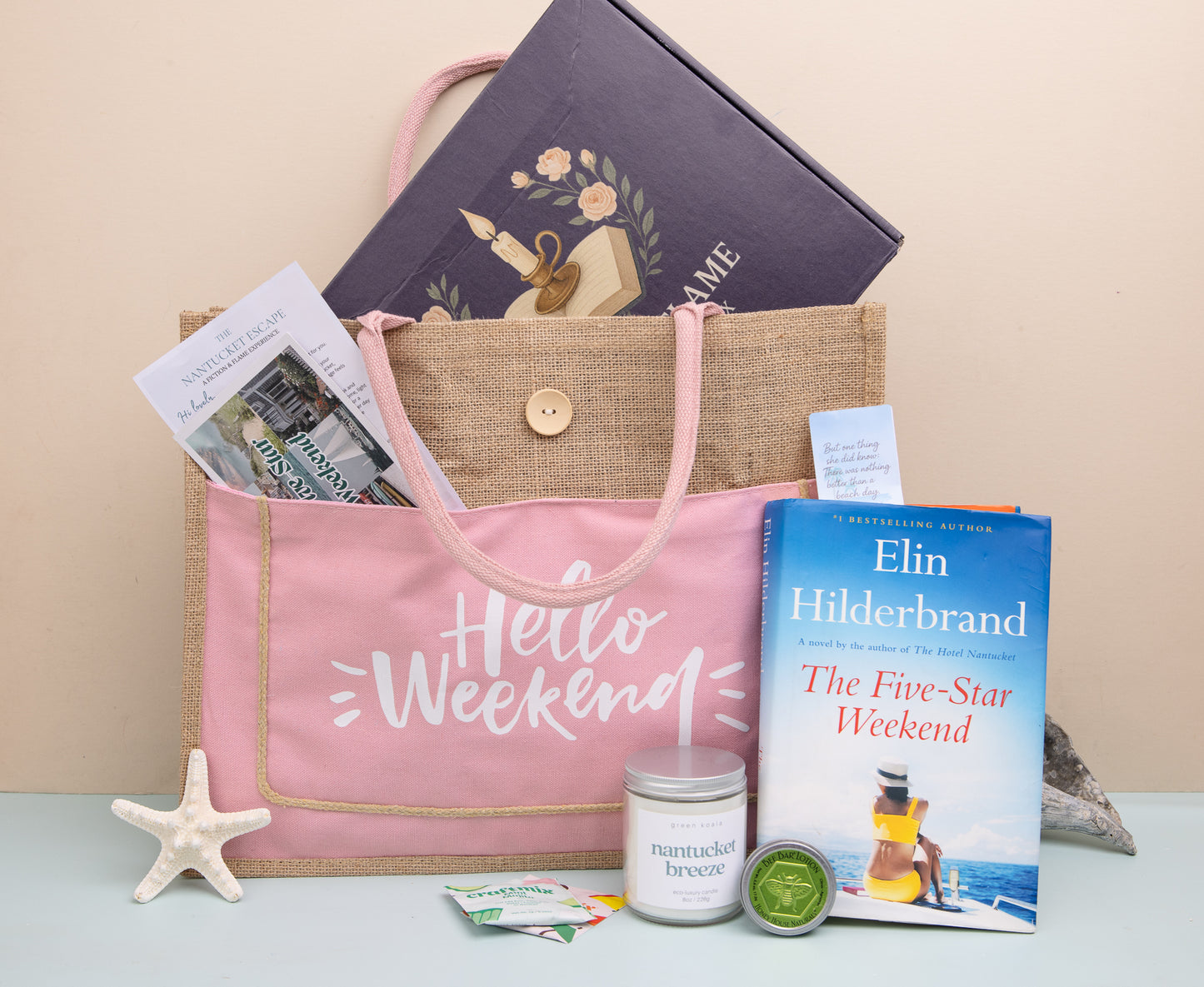 Fiction & Flame Signature Book and Candle Subscription Box